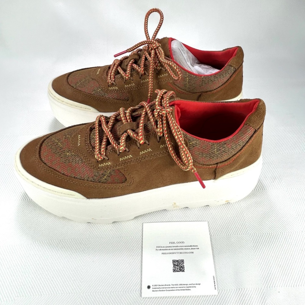UGG Marin Mega Lace-Up Platform Sneakers Women's size 11 NIB